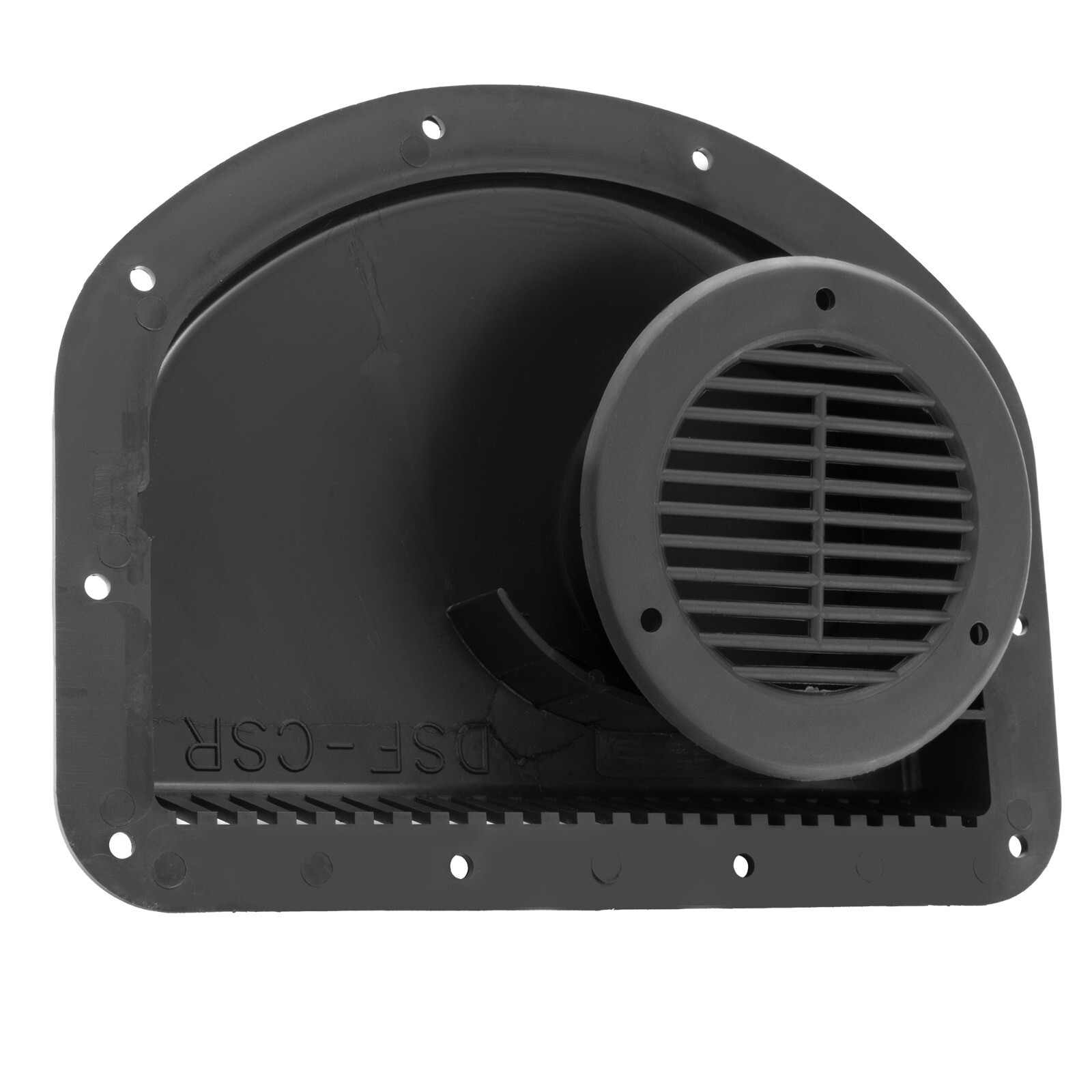 RecPro RV Exterior Vent Cowl | Driver’s Side Front | Curb Side Rear with Grill