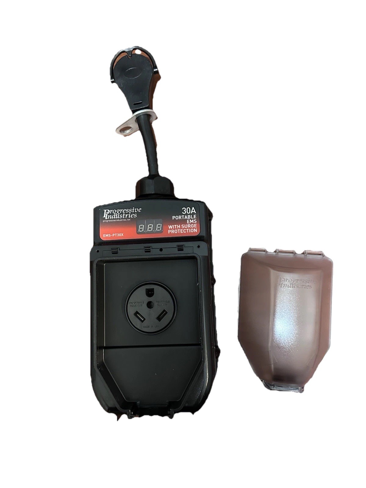 Progressive Industries RV Power/Surge Protector 30 Amp Black New In Box