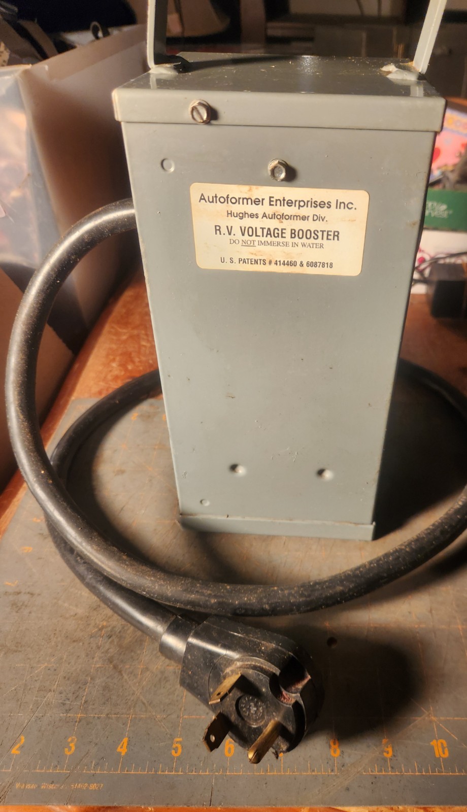 Hughes 30 Amp Autoformer Voltage Booster and Surge Protector RV 2130