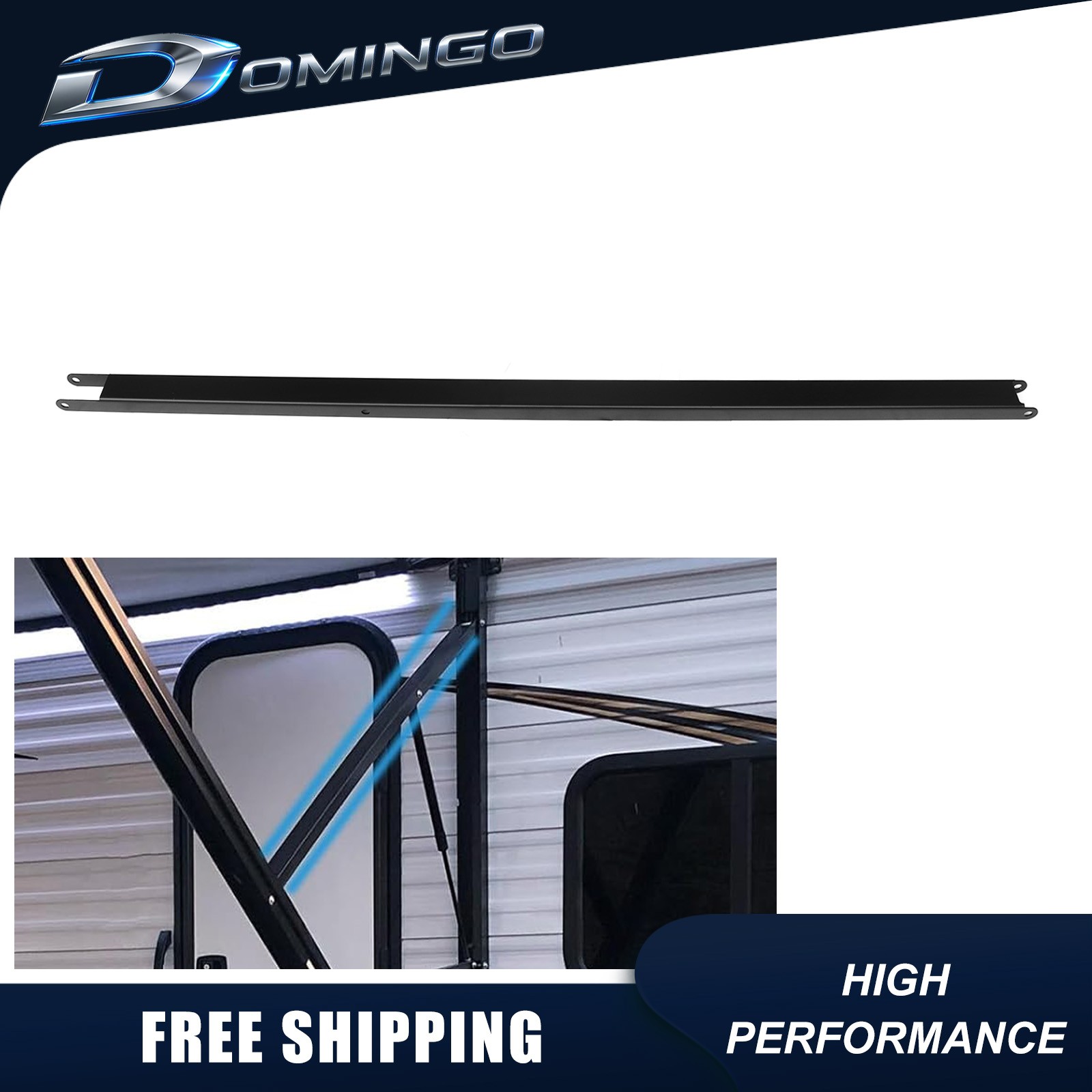 Replacement 69″ RV Awning Inner Drive Arm Black for Camper Trailer Awnings