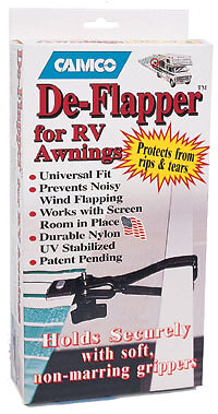 Camco 42061 RV Awning De-Flapper Set Of 2 Trailer Camper Motorhome