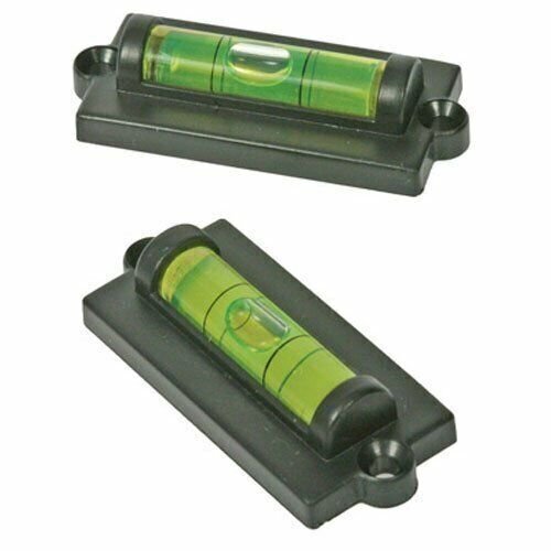 Camco Standard Levels Screw Mounted Front-Back/Side-Side leveling 2/Pk 25523