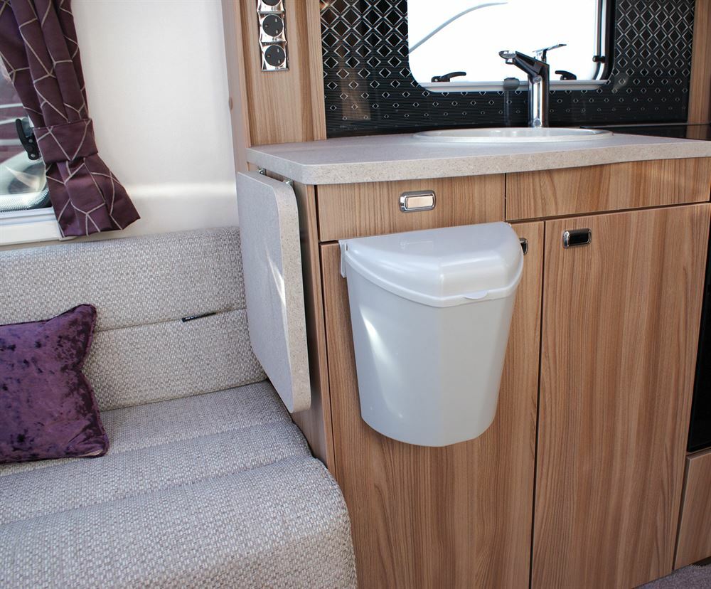 Leisurewize Caravan, Motorhomes, Boats & Home Cupboard Compact 6L Small Mini Bin