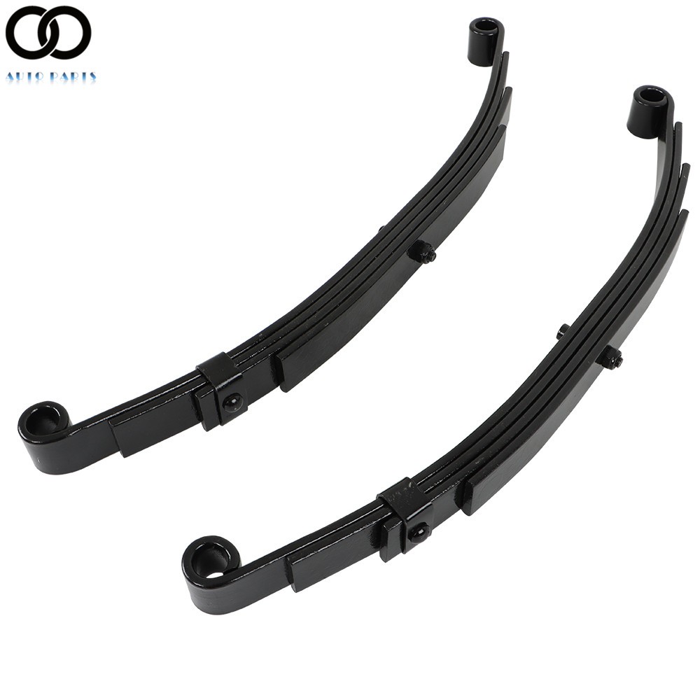 Trailer Leaf Spring 4 Leaf Double Eye 2500 lbs Cap Per For 5000 lbs Axle Set 4