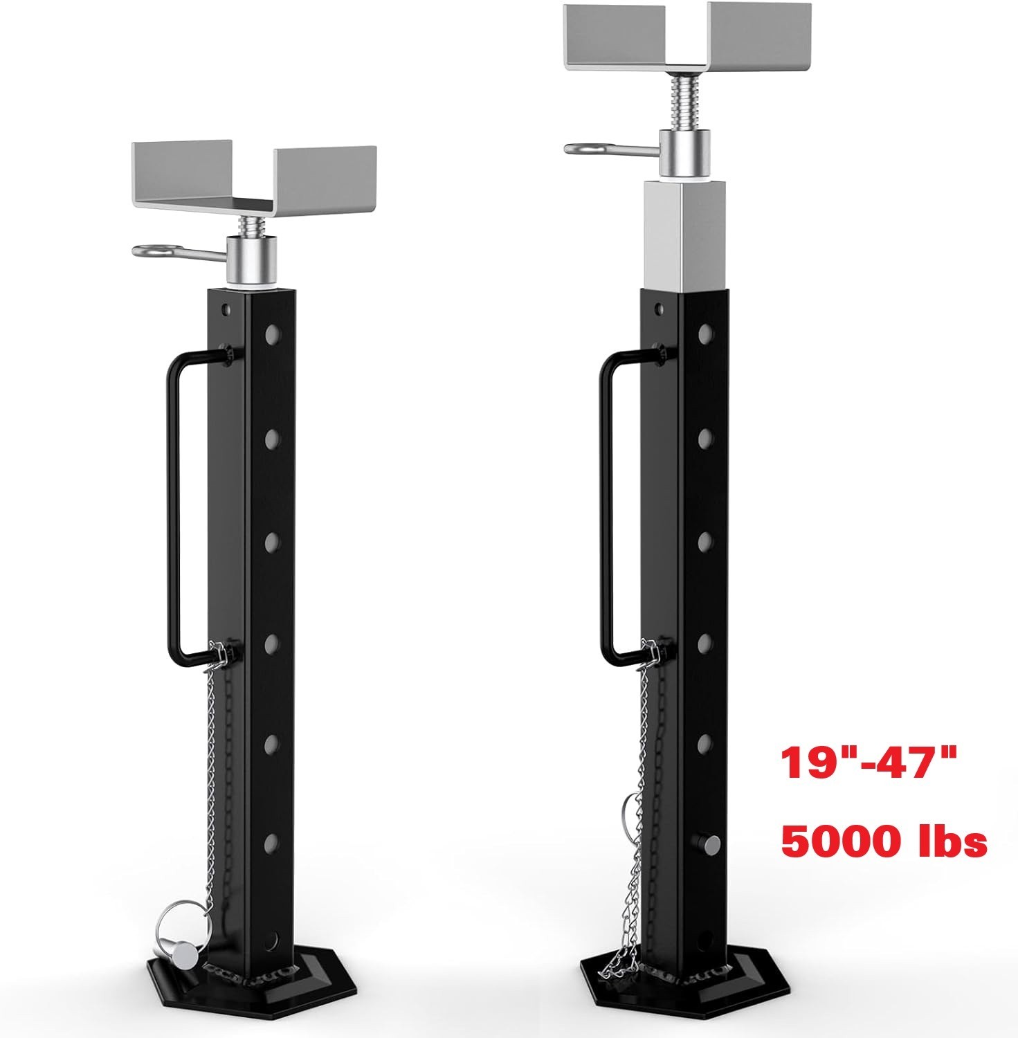RV Slide Out Support Jack Stands for Stabilize Travel Trailer Camper Fifth Wheel