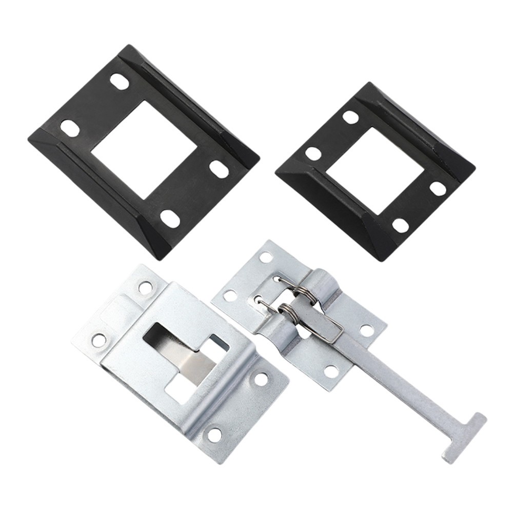 2 Sets Rv Trailer Door Holder Cargo Hasp Keeper Camper Open Latch