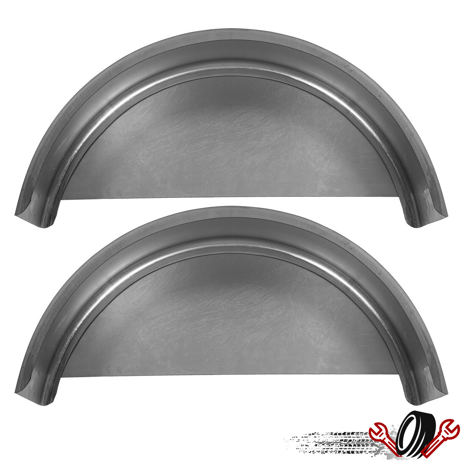2X Cold Rolled Steel Trailer Fender Single Axle 9 x 32 x 15 For Single Axle