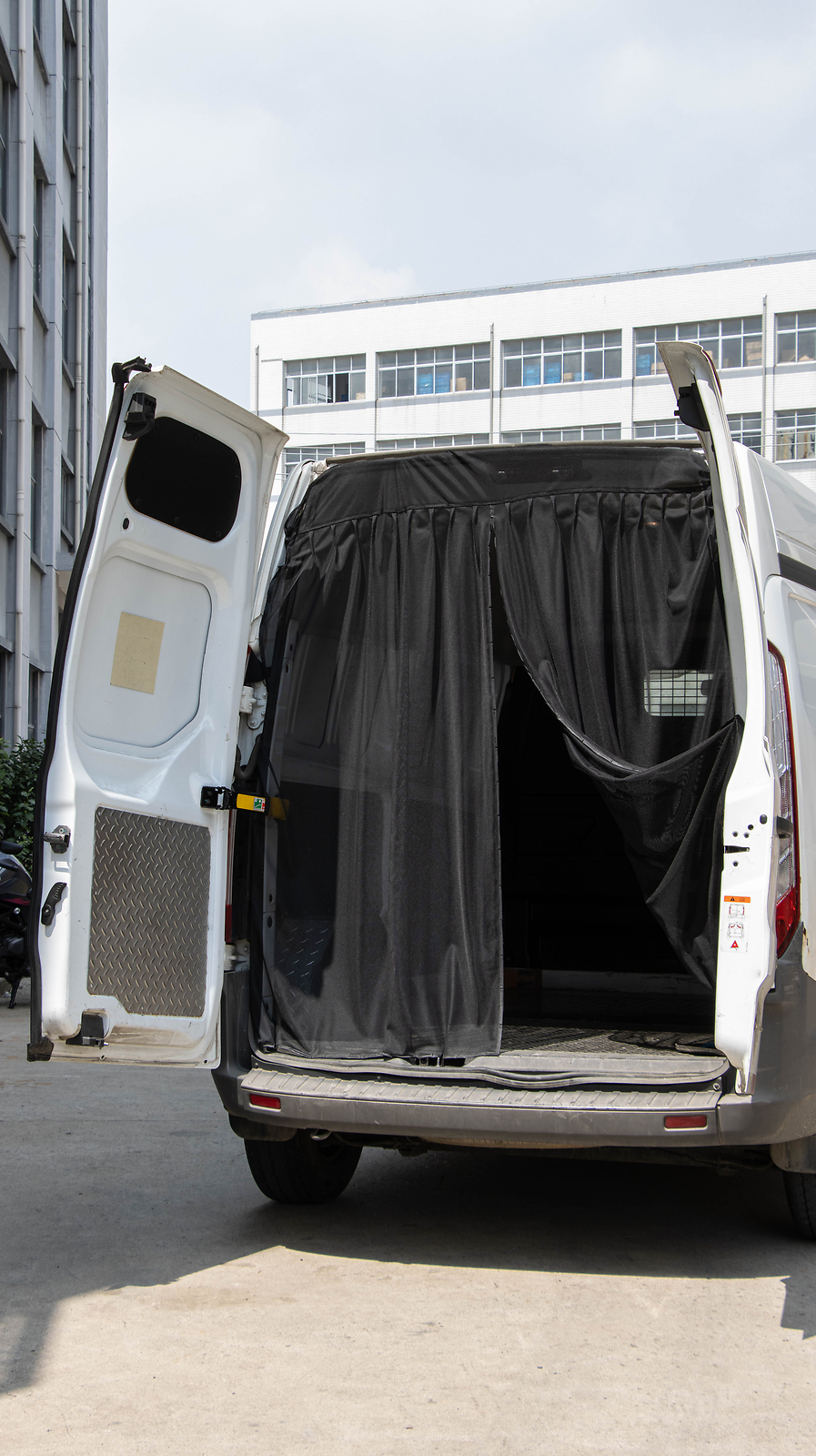 Van Bug Screen for Transit,Sprinter,Promaster Magnetic Mosquito Net Sliding Door