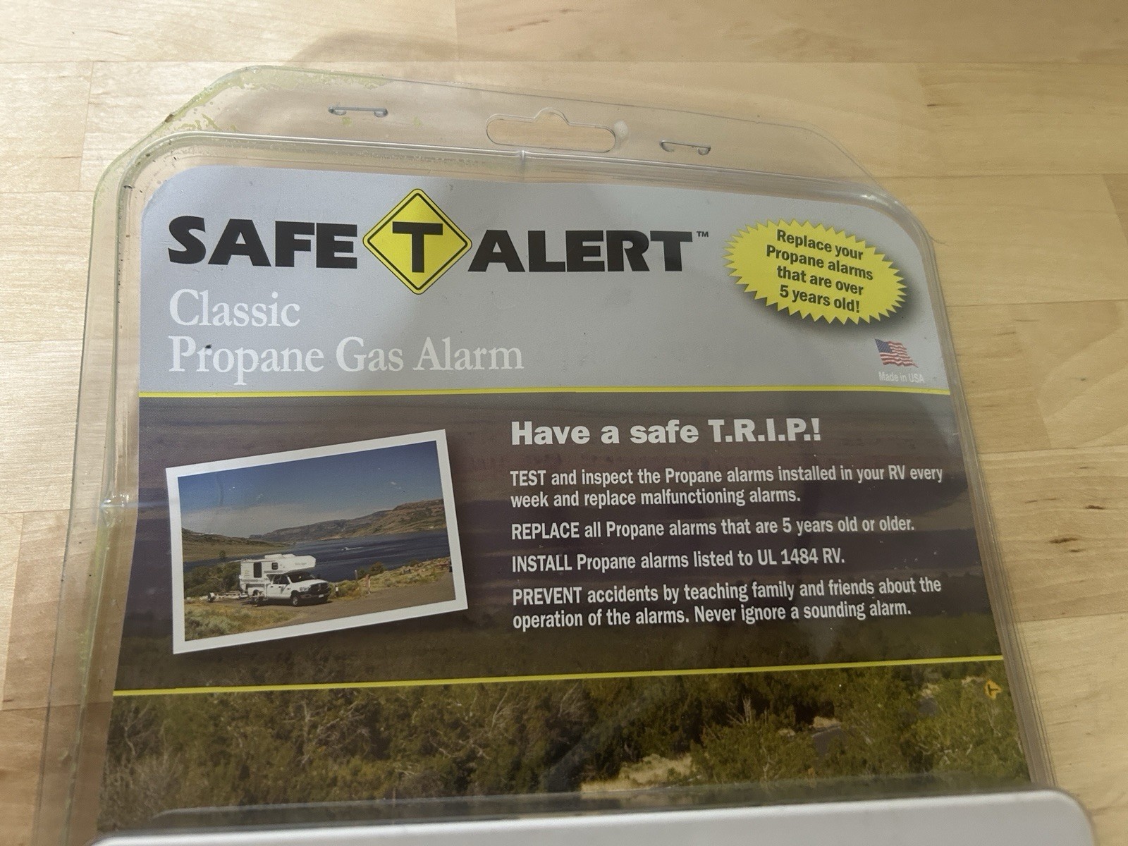 Safe T Alert Classic Propane Gas Alarm RV/Camper NEW (READ)