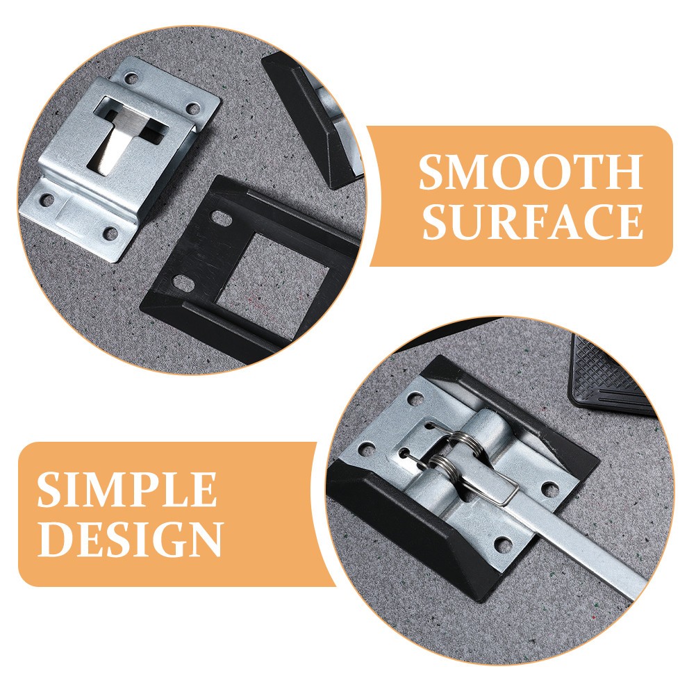 2 Sets Rv Trailer Door Holder Cargo Hasp Keeper Camper Open Latch