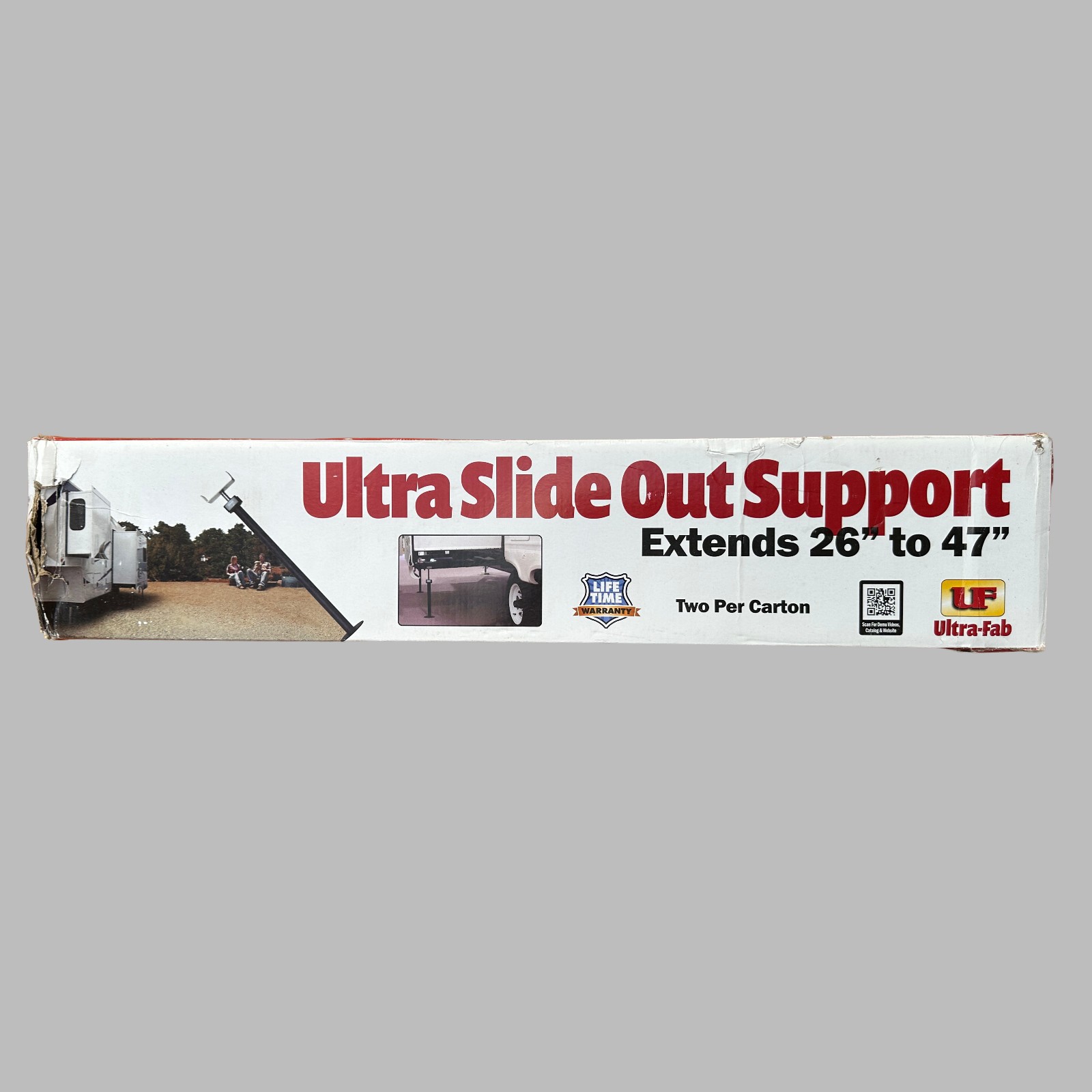 Ultra Fab Ultra Slide Out Support Jack – 26 in – 47 in – Set of 2 – NIB