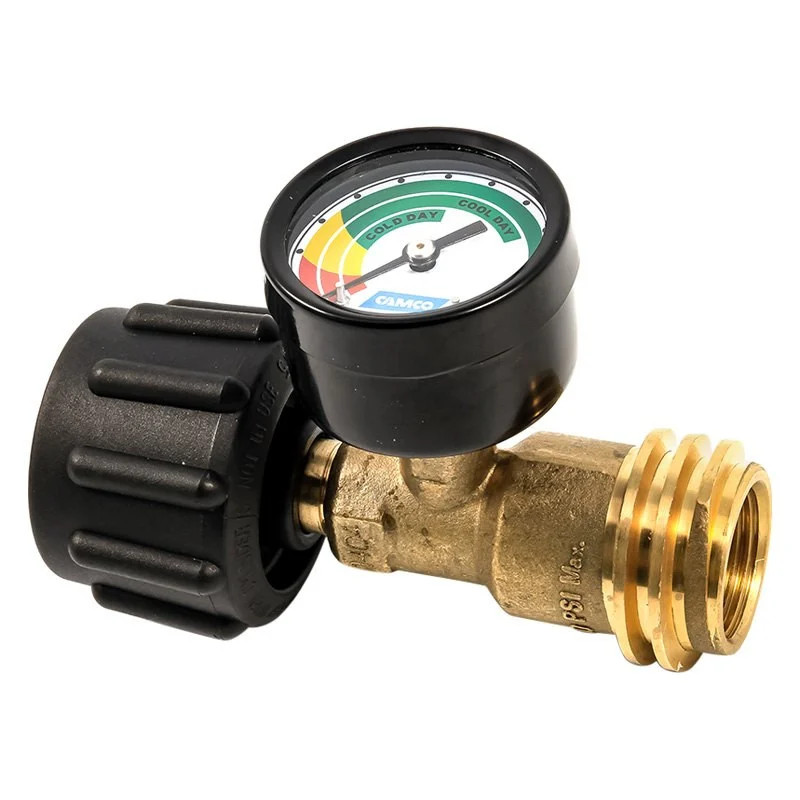 Camco LP Gas Gauge w Leak Detector