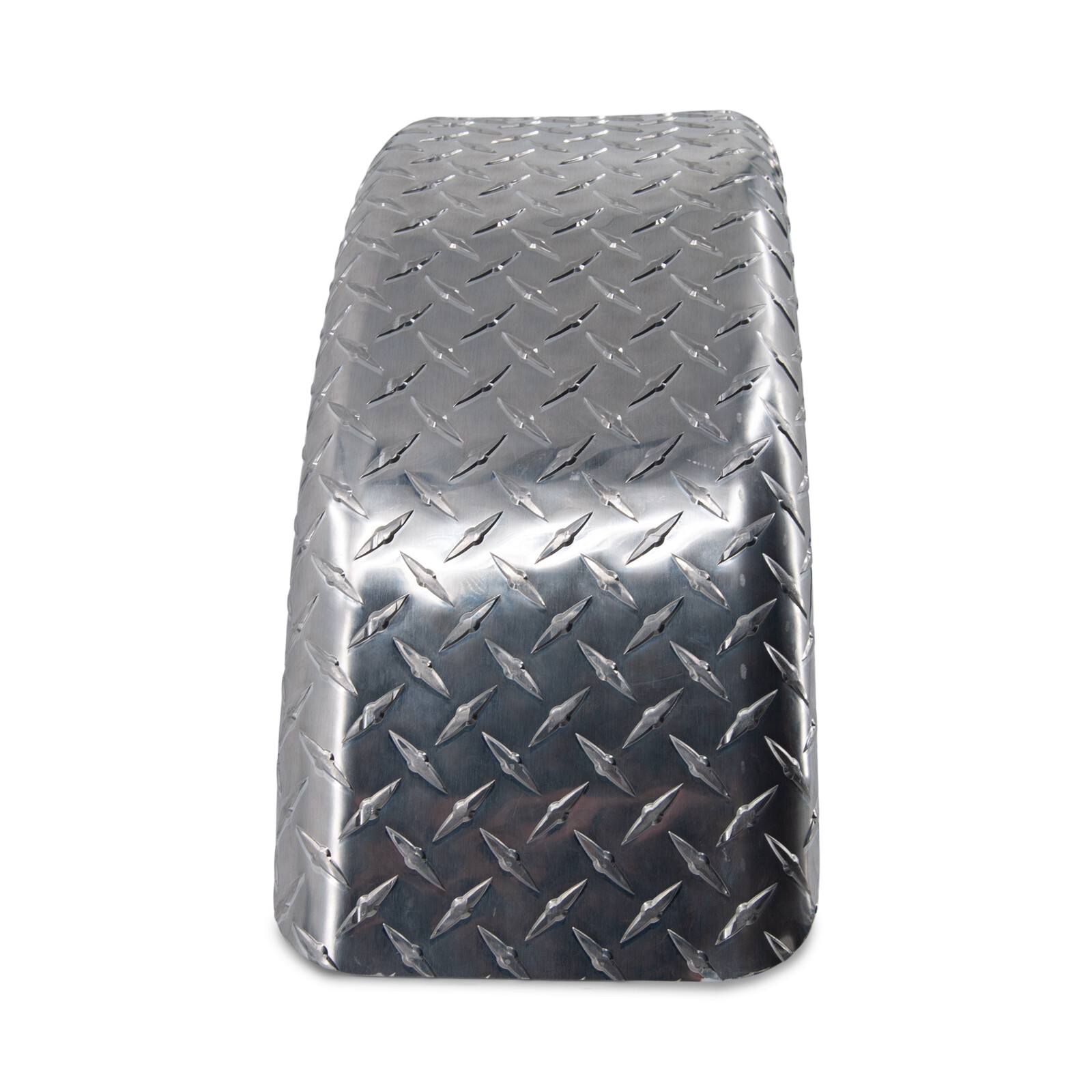 (2) Boat Trailer Fenders Aluminum Diamond Plate Single 8 x 31 1/2 x 13 1/8 in