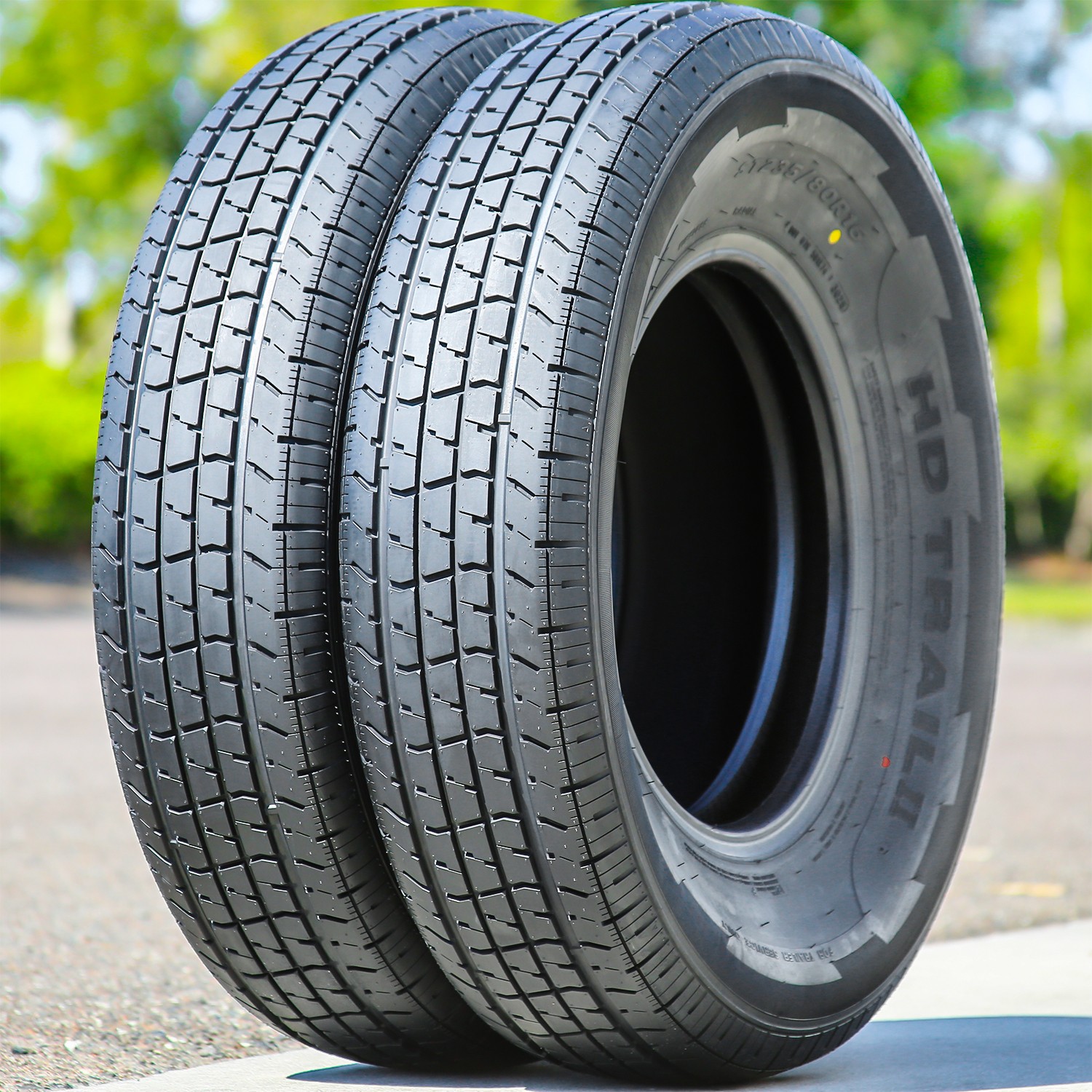One Tire Suntek HD Trail 2 Semi Steel ST 175/80R13 Load C 6 Ply Trailer