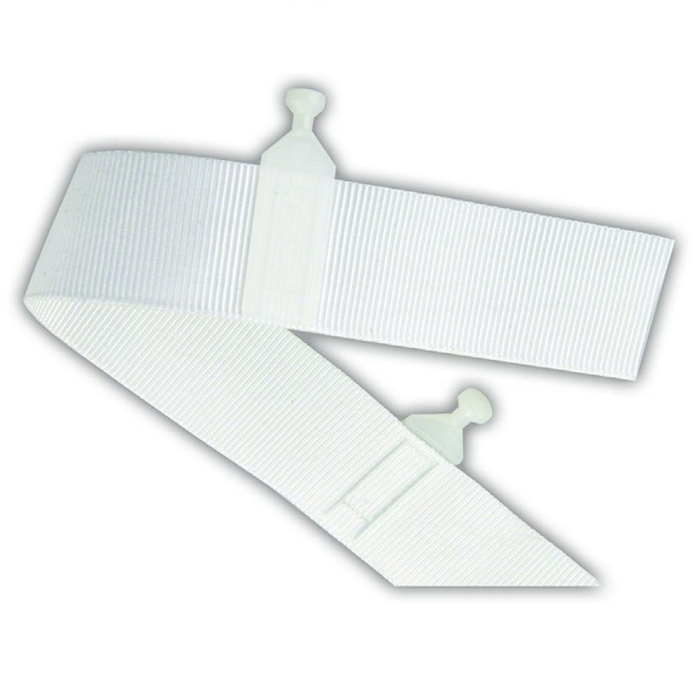 JR PRODUCTS 81355 WINDOW CURTAIN GLIDER TAPE TYPE C 72″ WHITE NYLON DAS