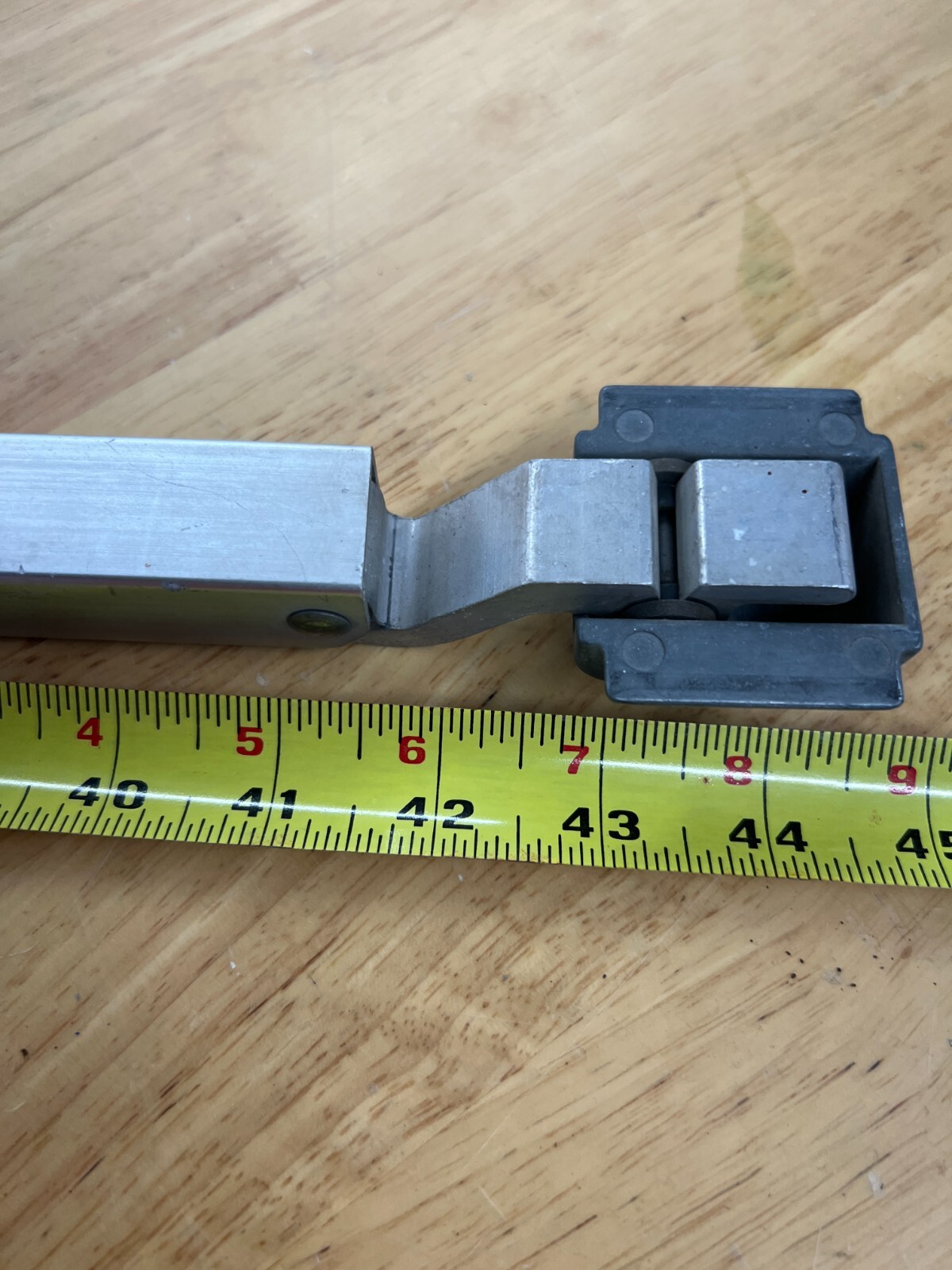 45 SILVER DOMETIC OLD STYLE RV AWNING REPLACEMENT PART LOWER RAFTER WITH SLIDER