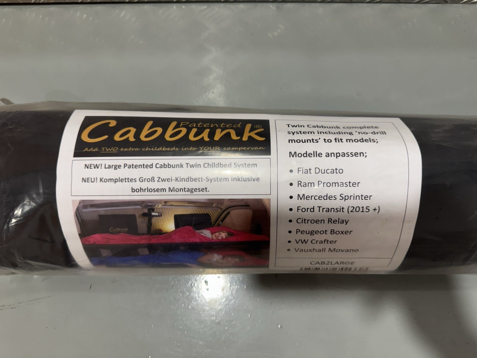 Patented Cabbunk Large Twin Bunkbeds Childbed System Brand New In Bag