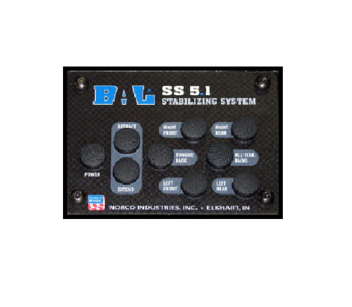 BAL 20300427 RV Stabilizing System User Panel SS 5.1 Leveling Controller