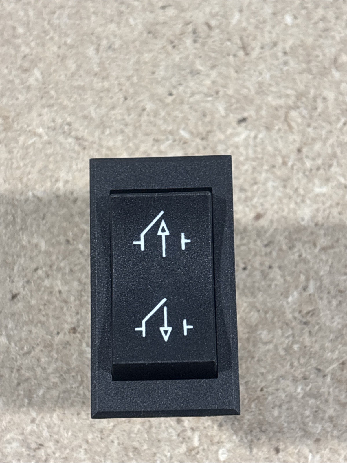 Dometic K9001-09 Fan-Tastic Vent Black Reverse Switch (Square)