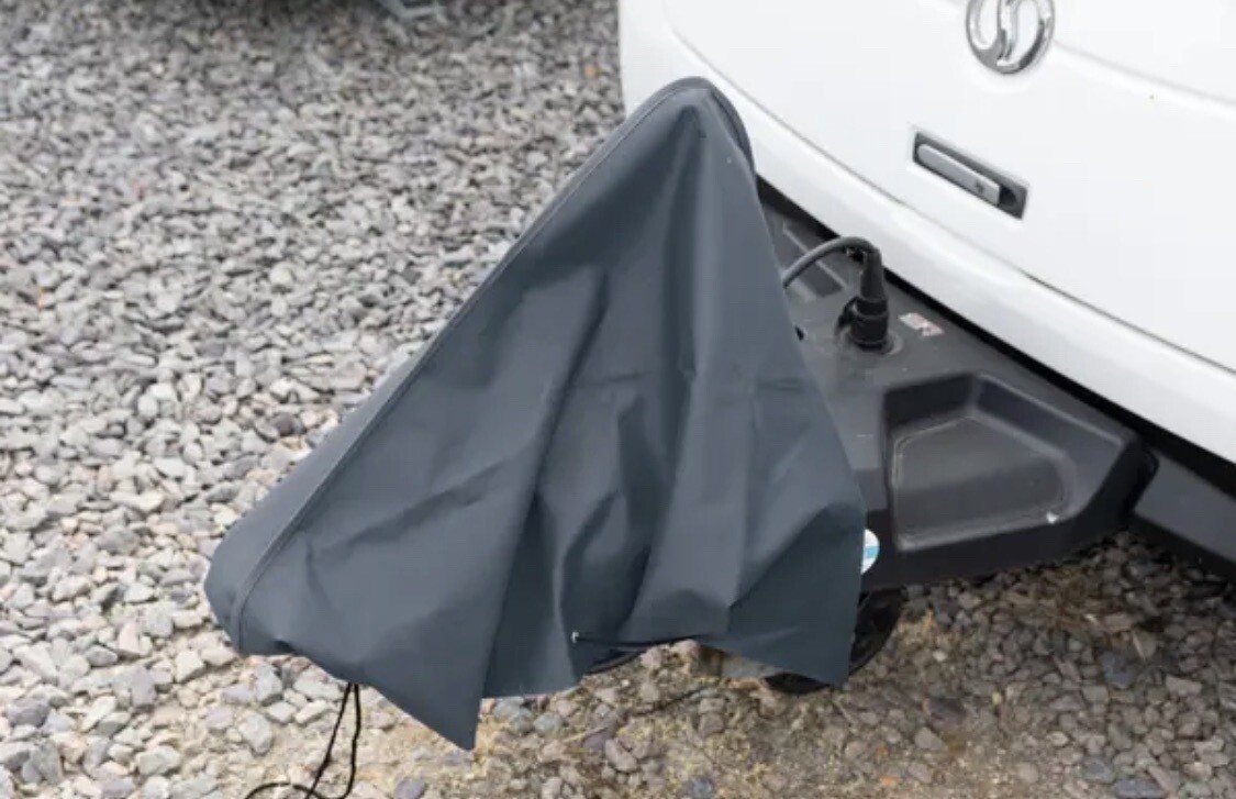 Kampa | DOMETIC Hitch Cover 600D CHARCOAL Universal Caravan Hitch Cover – AC0386