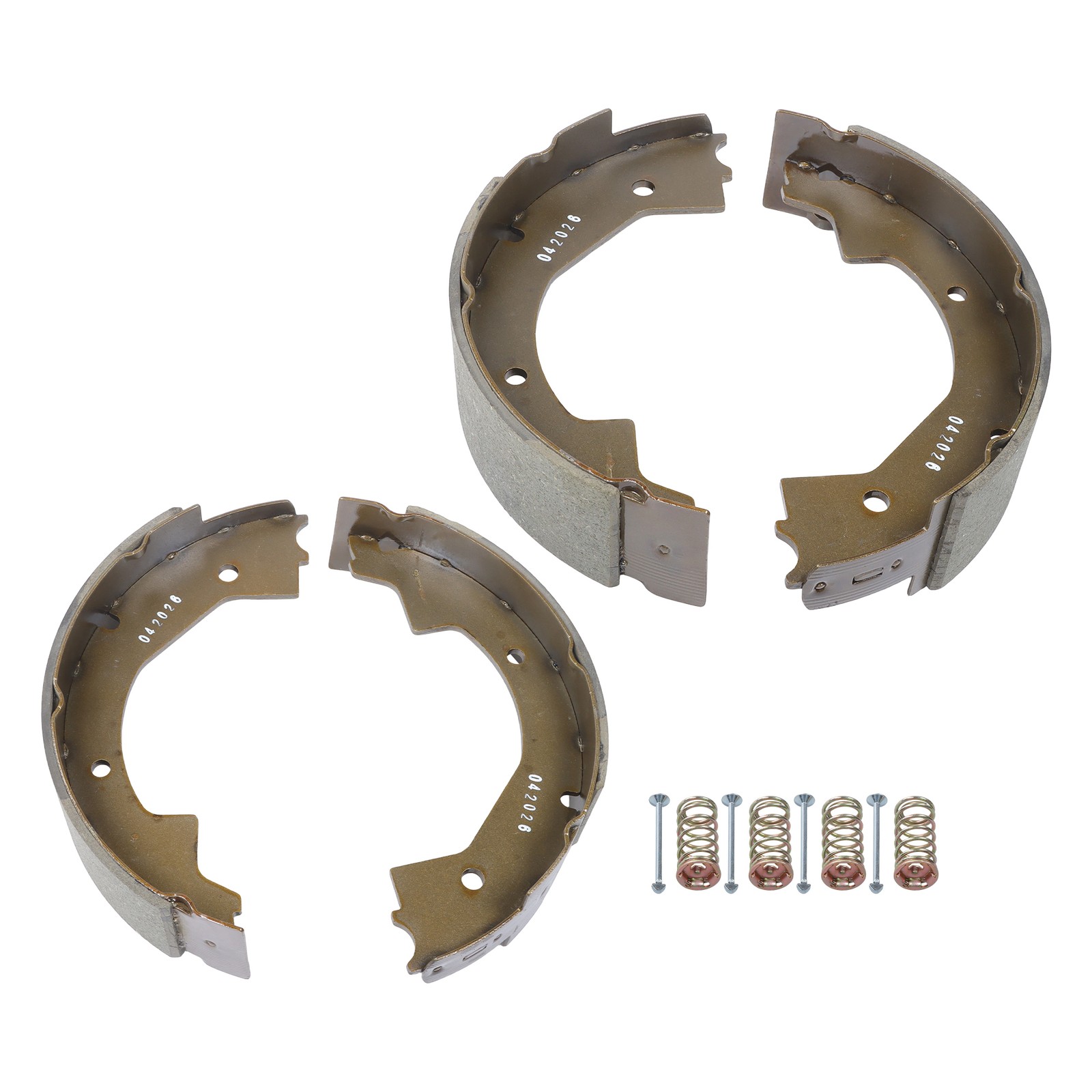 For 10’x2-1/4′ electric trailer brake shoes replacement kits (2 pairs)