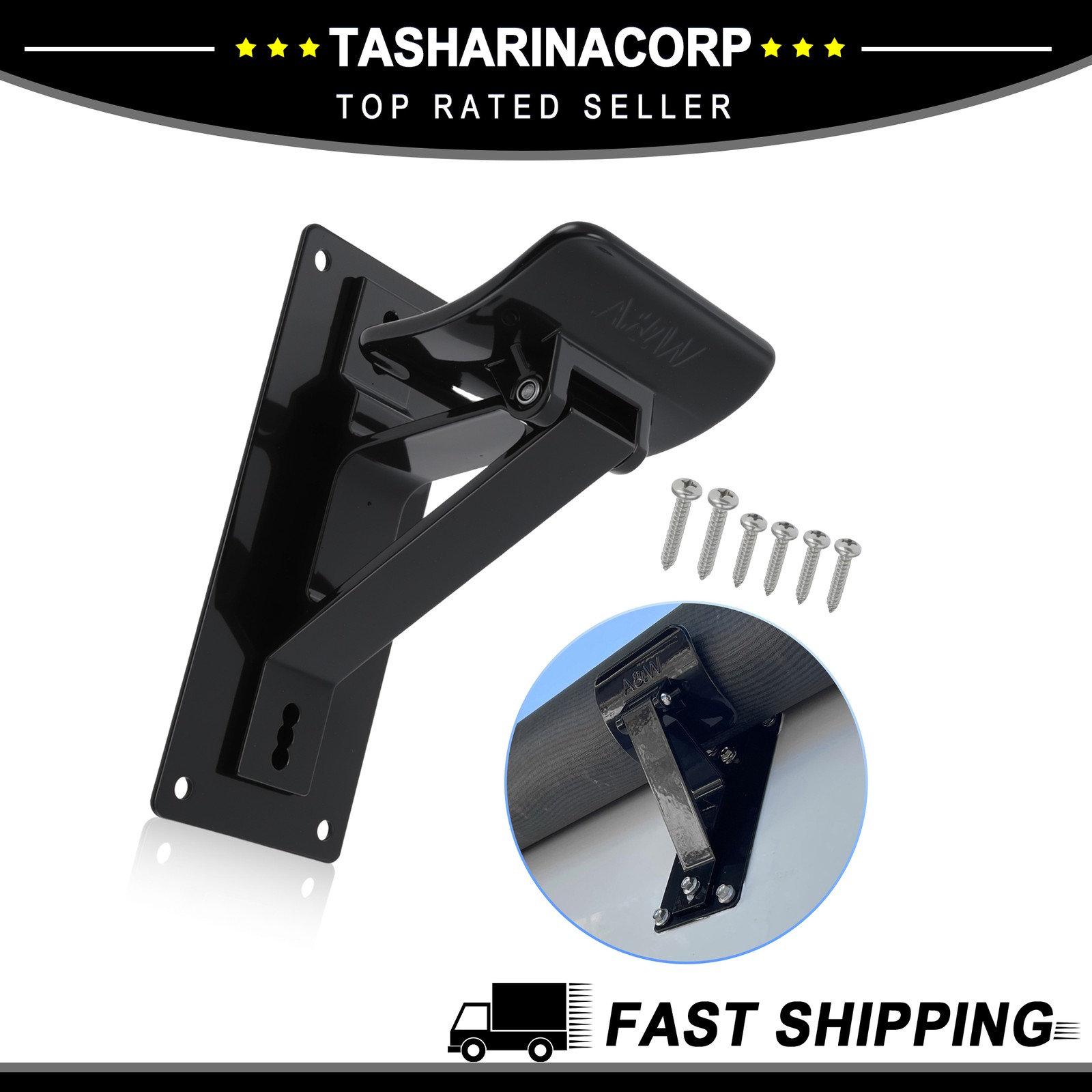 RV Awning Support Roller Cradle Center Bracket Parts Fit for Campers Trailers