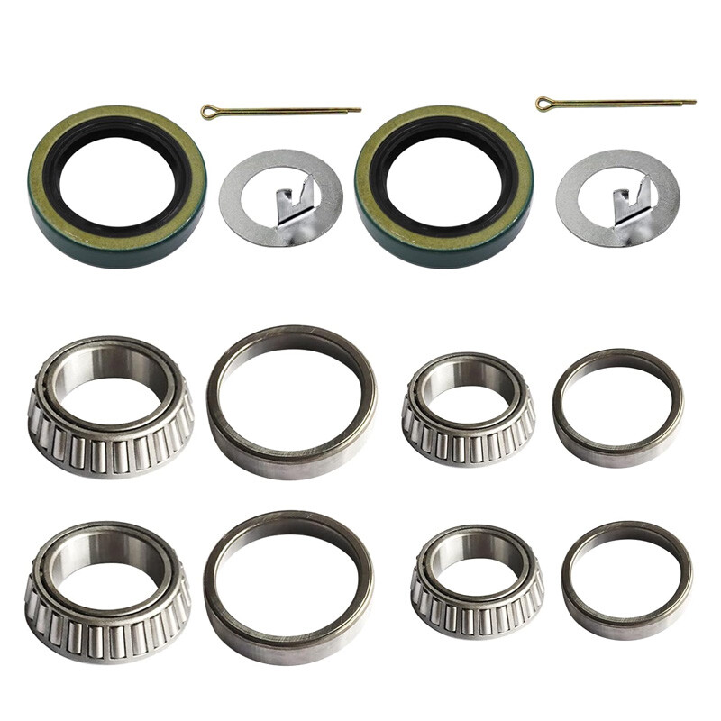 2PCS 3500# Trailer Bearing Kits L44649 L68149 with 1.719” Seals #84 Spindle