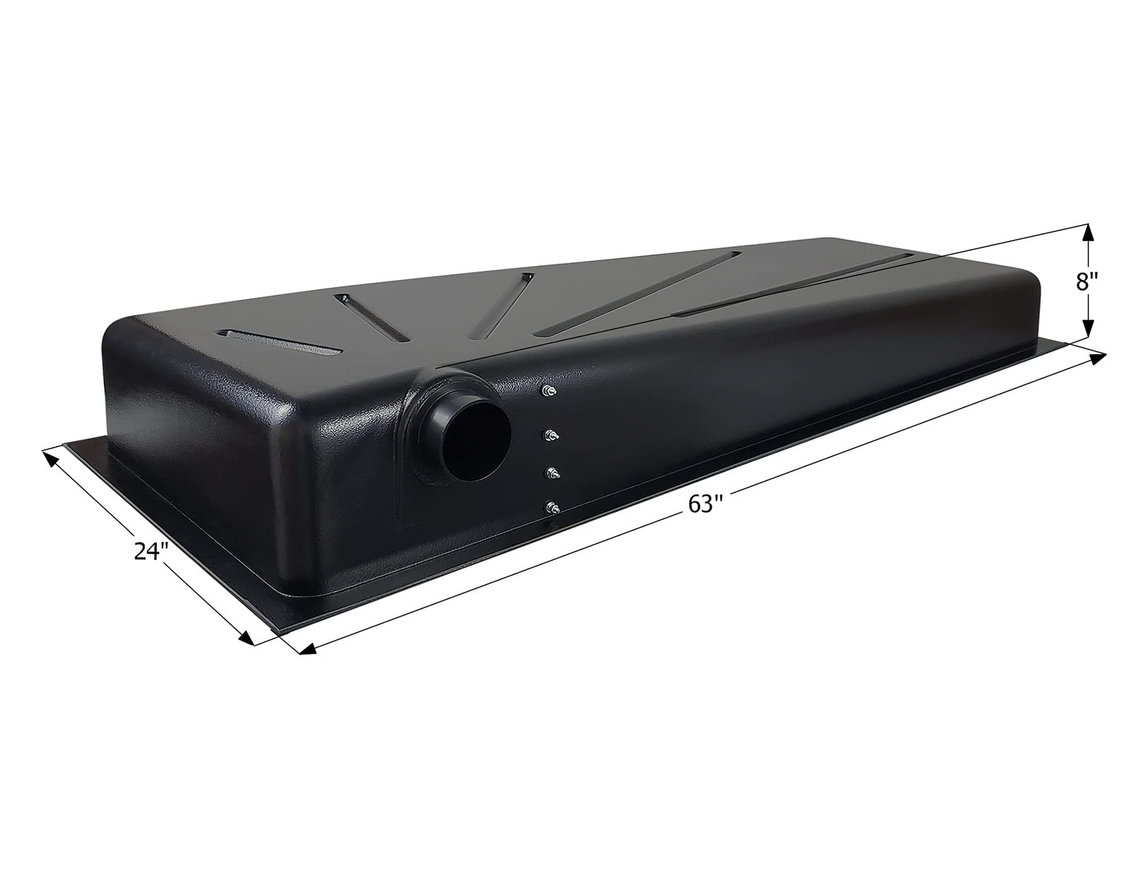 ICON 14309 34 Gal Holding Tank – Universal Fit, Durable Black Construction