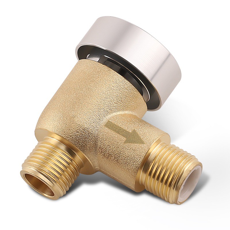 Upgraded Brass RV Vacuum Breaker Check Valve, 571-VAC-CHK-A Camper 0.5 inches