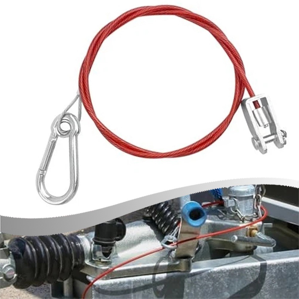 Towing Safety Breakaway Cable Clevis End Fitting Metal And Plastic Construction
