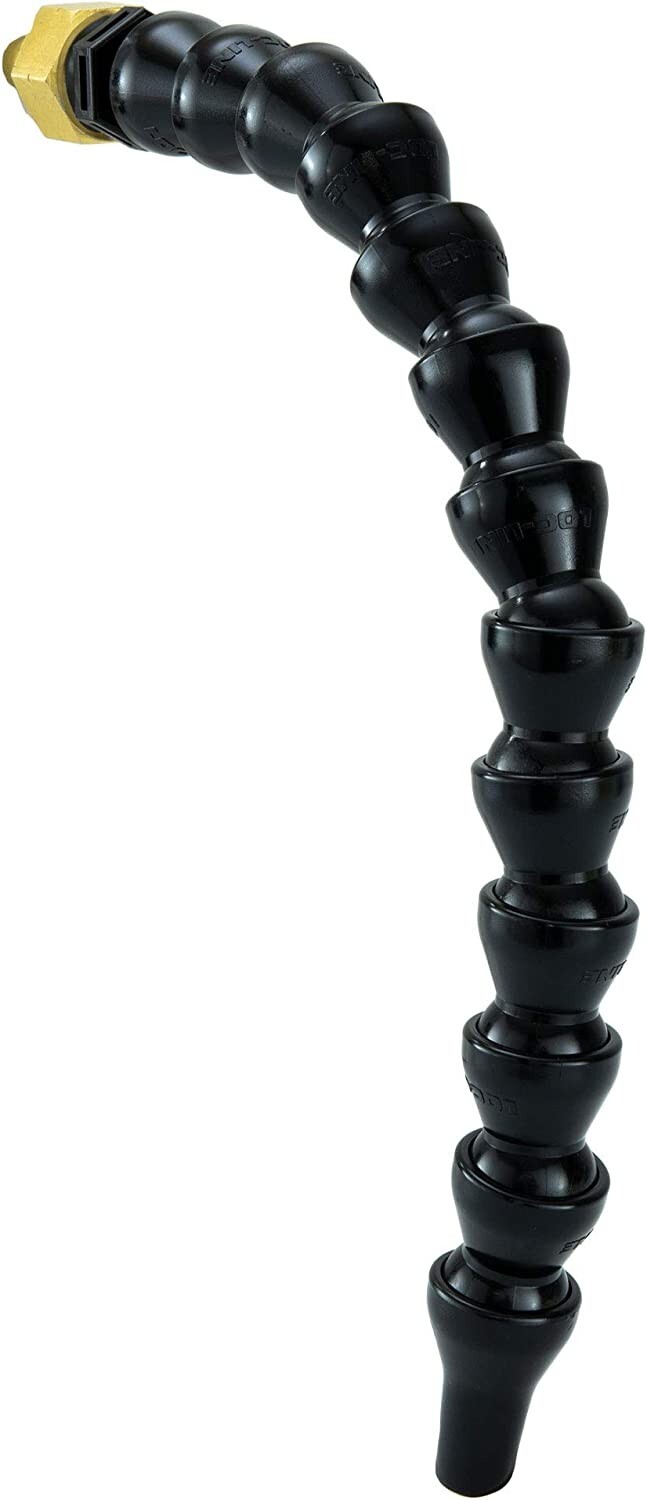DURA FAUCET DF-SA183-BK BLACK QUICK CONNECT FLEXIBLE SPOUT w/BRASS FITTING *S44