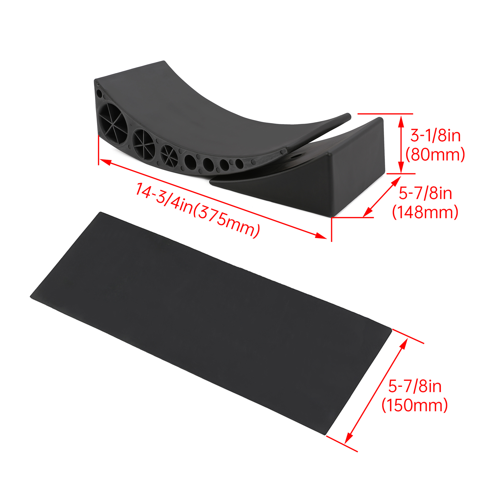2Pk Camper Leveler Ramps Leveling Blocks 35000 lbs For Trailer RV Tandem Axle