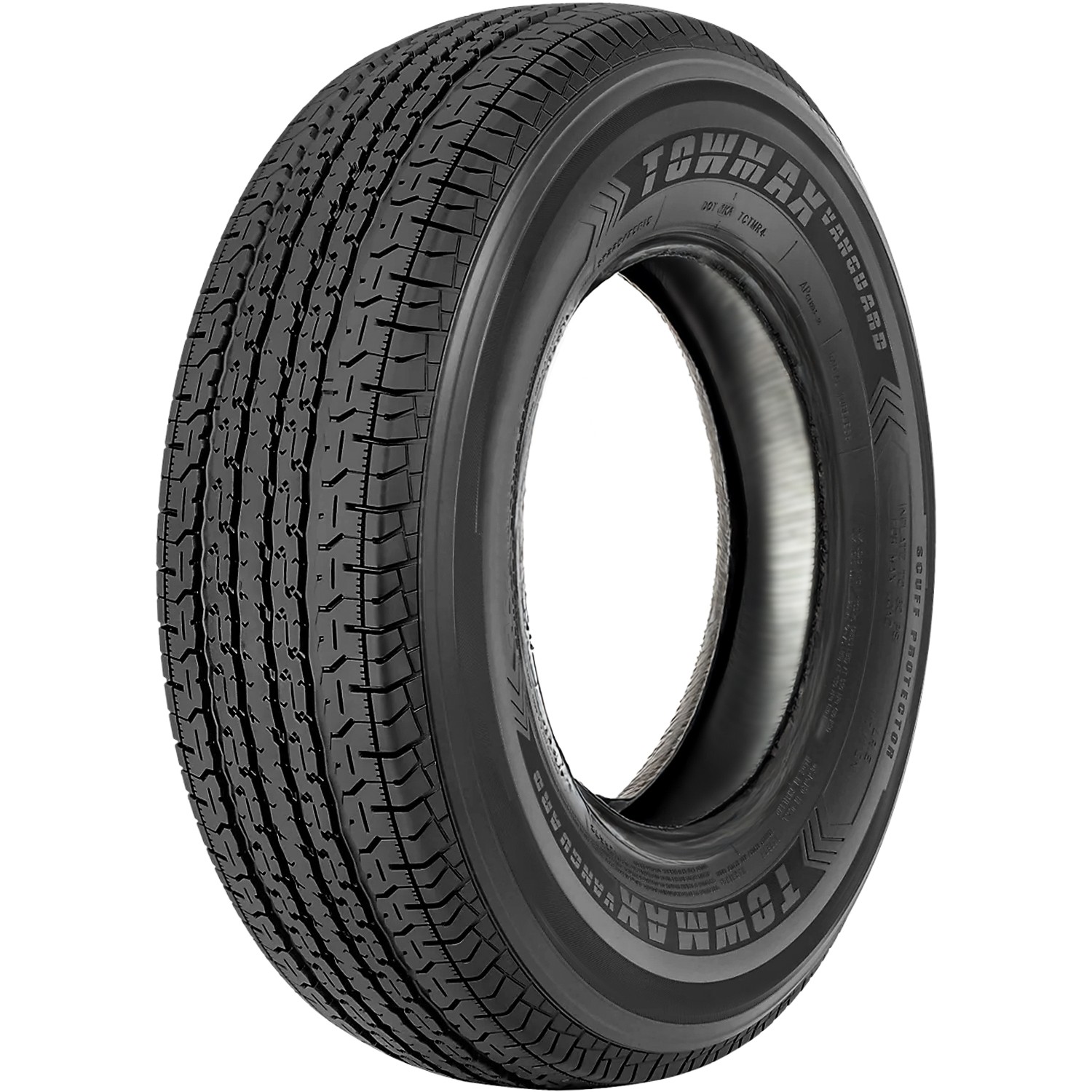 Tire Towmax Vanguard Nylon Belted ST 175/80R13 Load D 8 Ply Trailer