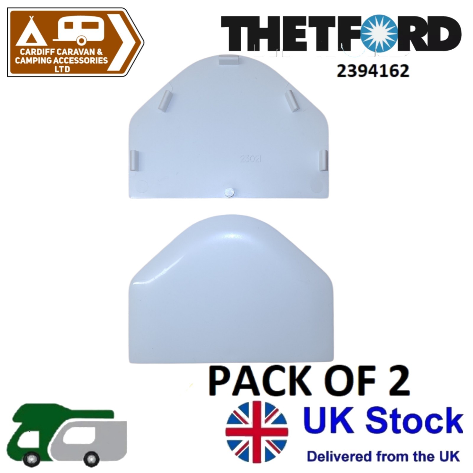 X 2 Thetford C200 Caravan Motorhome Toilet Cassette Plenum Covers 2394162
