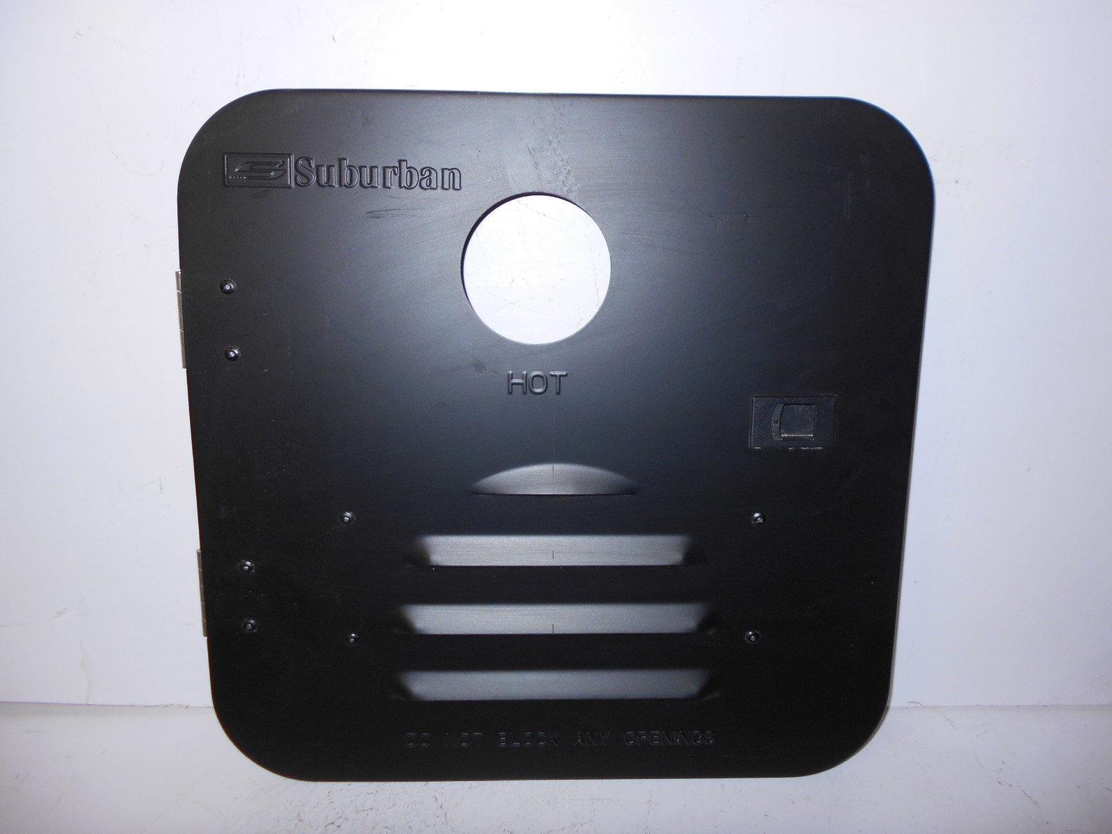 *SUBURBAN 2.4GPM TANKLESS GAS ON DEMAND WATER HEATER DOOR BLACK FREE SHIPPING*21