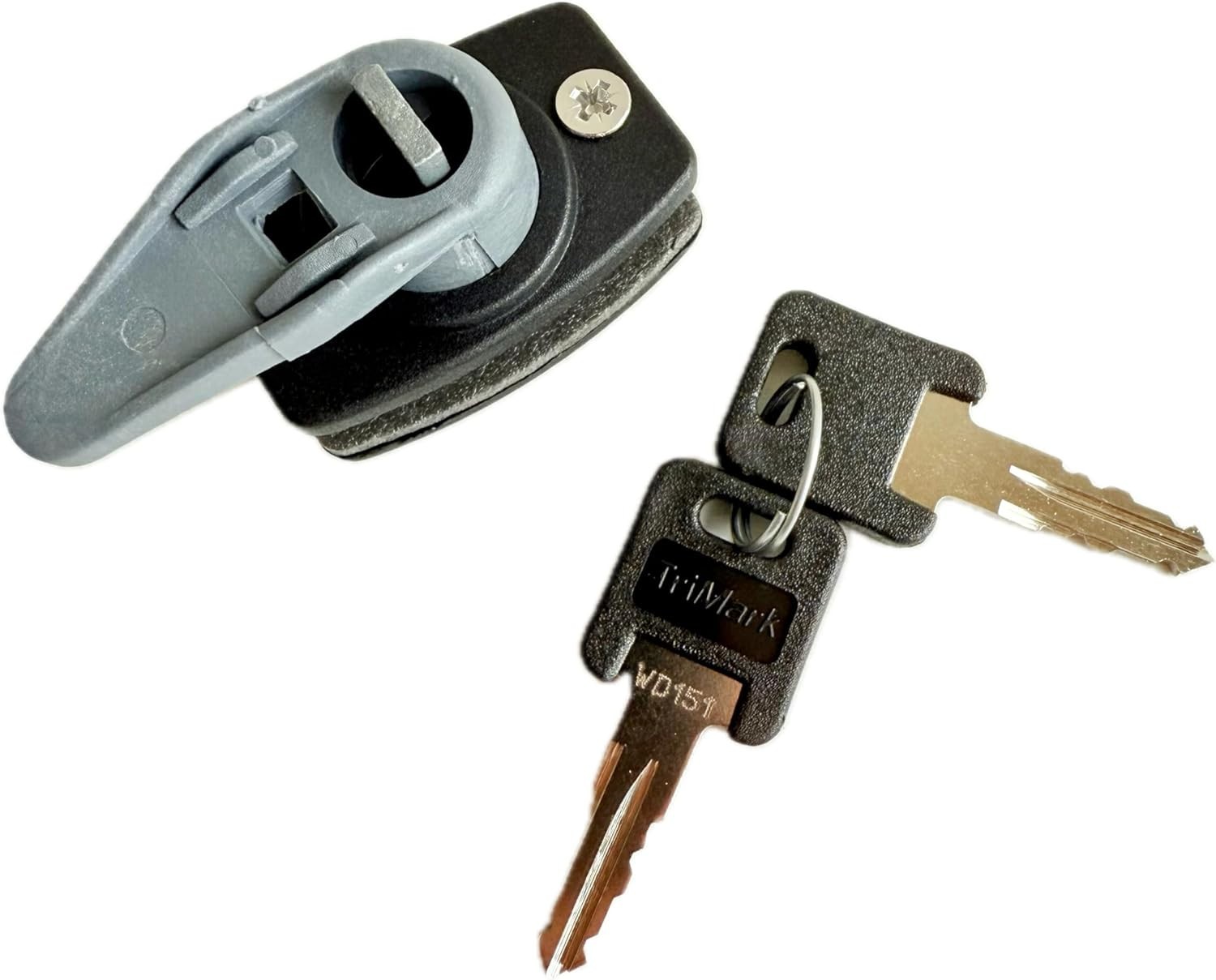 West Alloy Replacement Lock with 2 Keys – Corrosion-Resistant Caravan Security