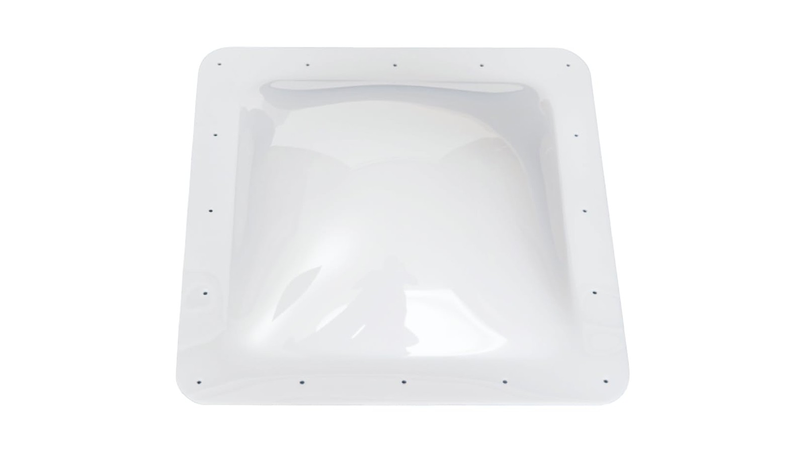 ICON RV Skylight SL1414W – White Polycarbonate Flush Mount LED Interior Light