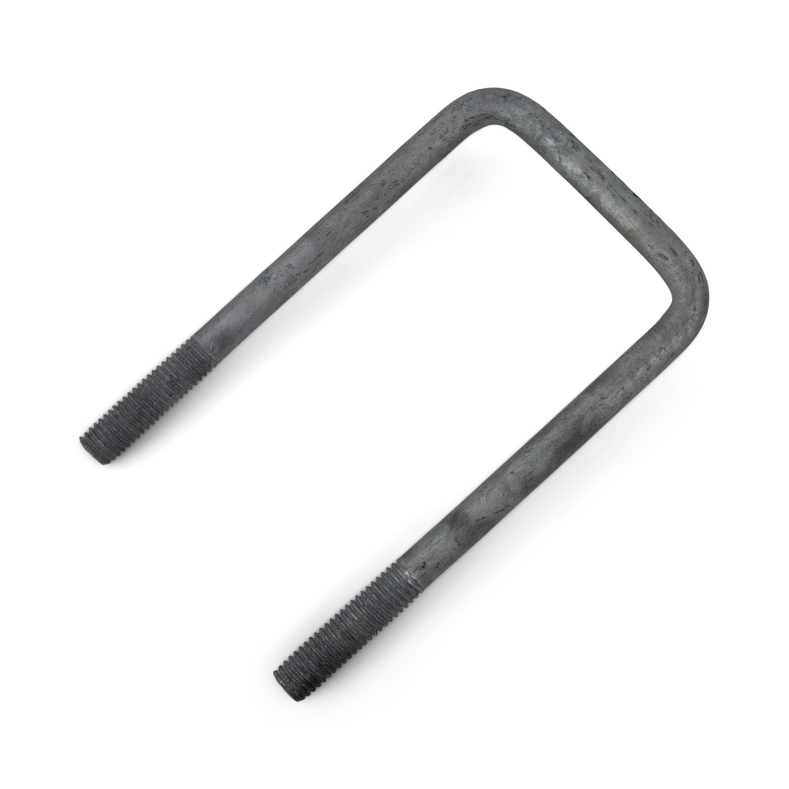 (1) Boat Trailer U-Bolt Galvanized Square 1/2 Inch x 3 Inch x 7 3/4 Inch