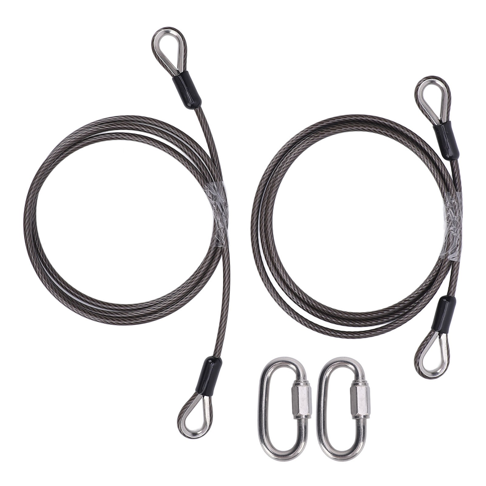 2 Pcs Trailer Gate Lift Cables With EZ Spring Clip High Strength Easy Insta AREG