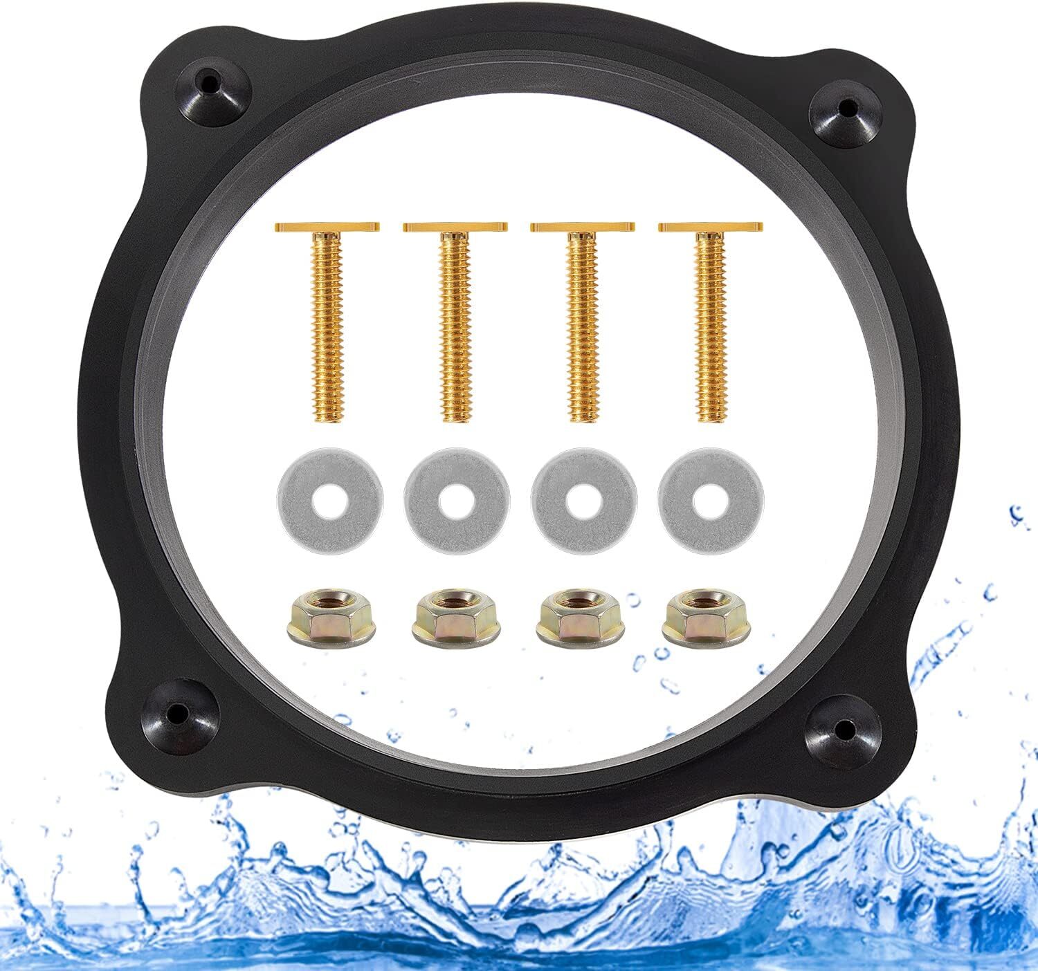 RV Toilet Floor Flange Seal Kit for VacuFlush 606 647 Dometic Sealand 506+ 510+