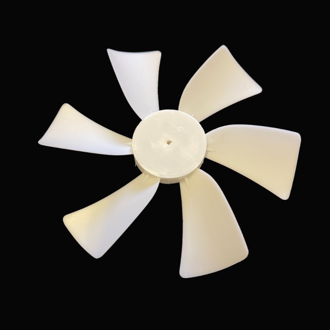 RV Camper Roof Bathroom Air Vent Fan 6 Blade Replacement Ventline Fits Jensen