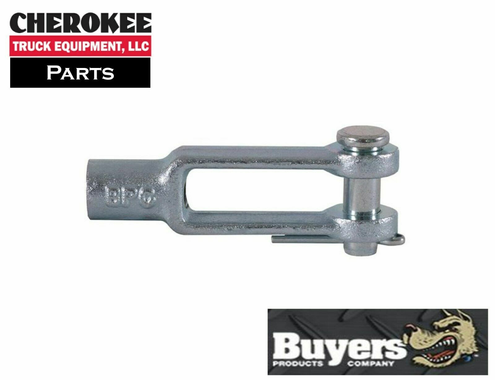 Buyers Products B27084AZKT, 3/8″ Clevis w/ Pin & Cotter Pin Kit-Zinc Plated