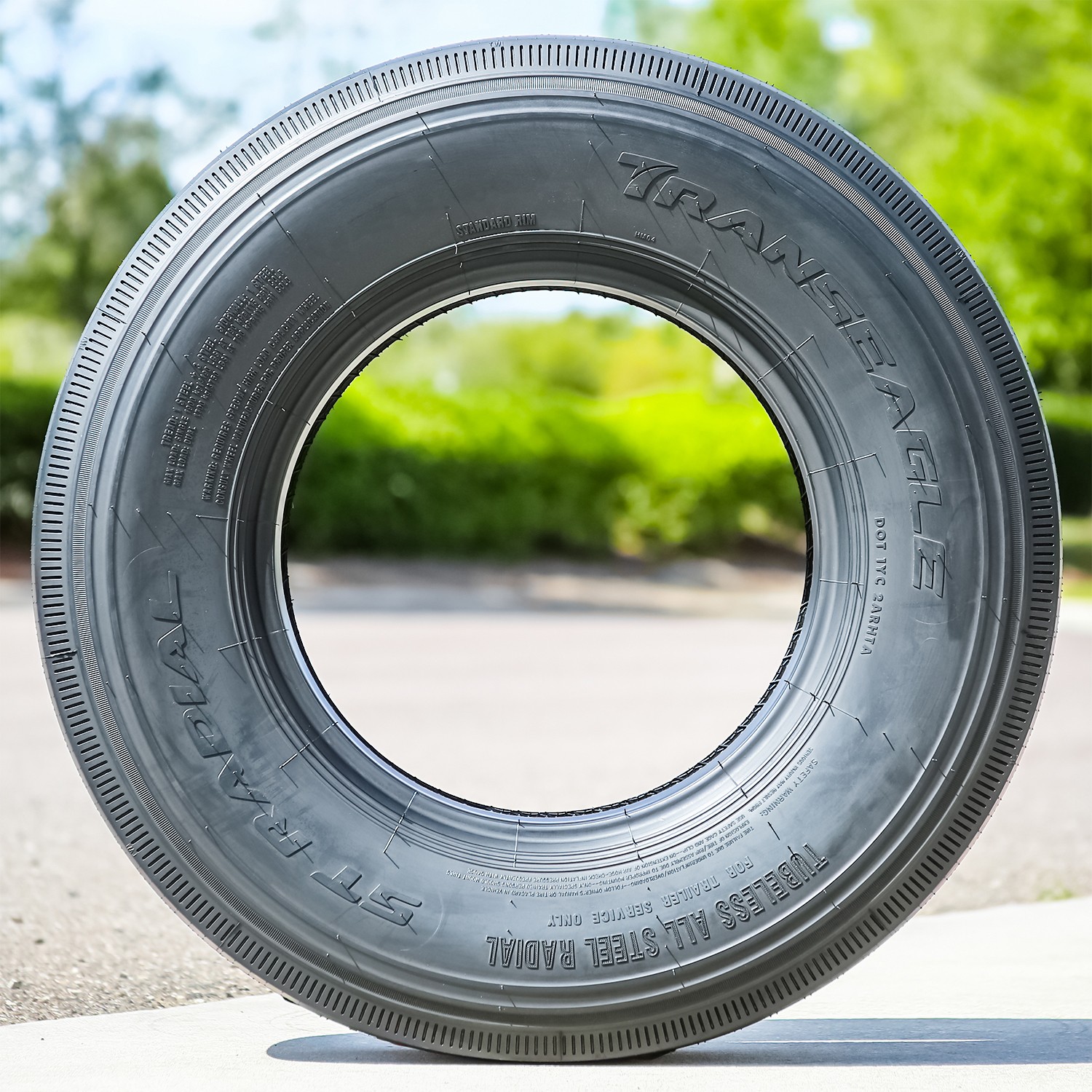 2 Tires Transeagle All Steel ST Radial ST 235/80R16 Load H 16 Ply Trailer