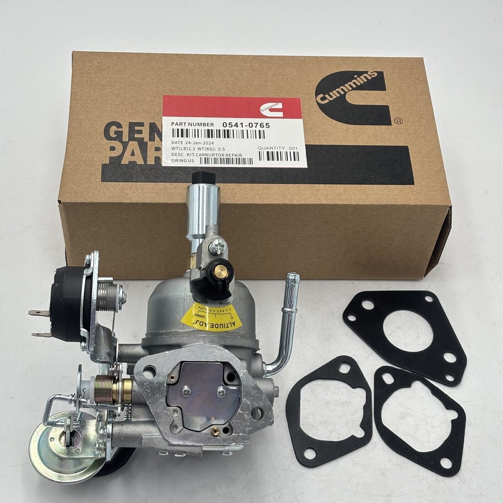 Carburetor For Onan 5500 Grand Marquis Gold generator HGJAA HGJAB more 541-0765