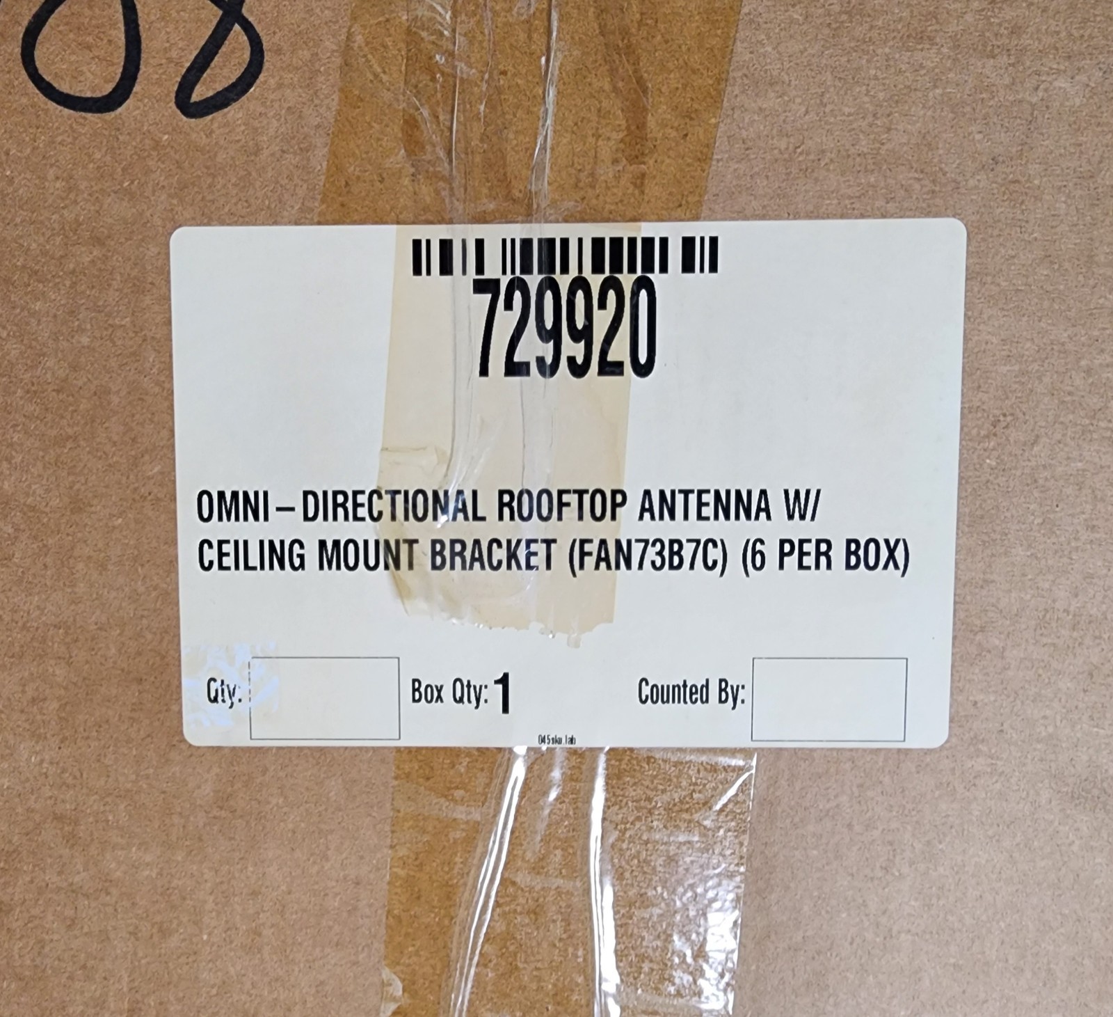 Lippert 729920 Omni-Directional Antenna Roof Top Mount W/Ceiling Mount