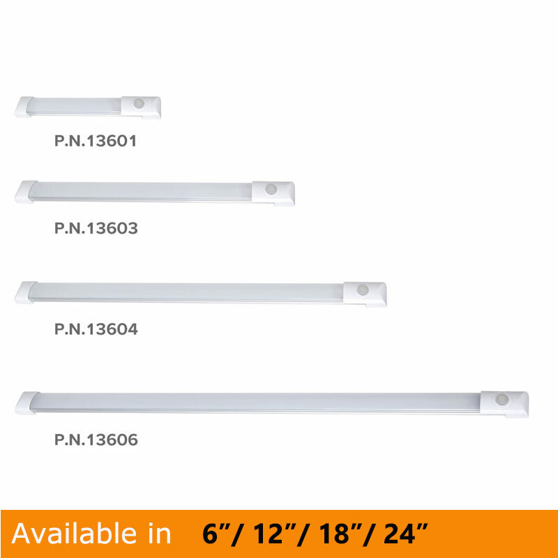 RV Interior LED Strip Ceiling Lights Kitchen Sink Counter Slim Line Light 12V 6”