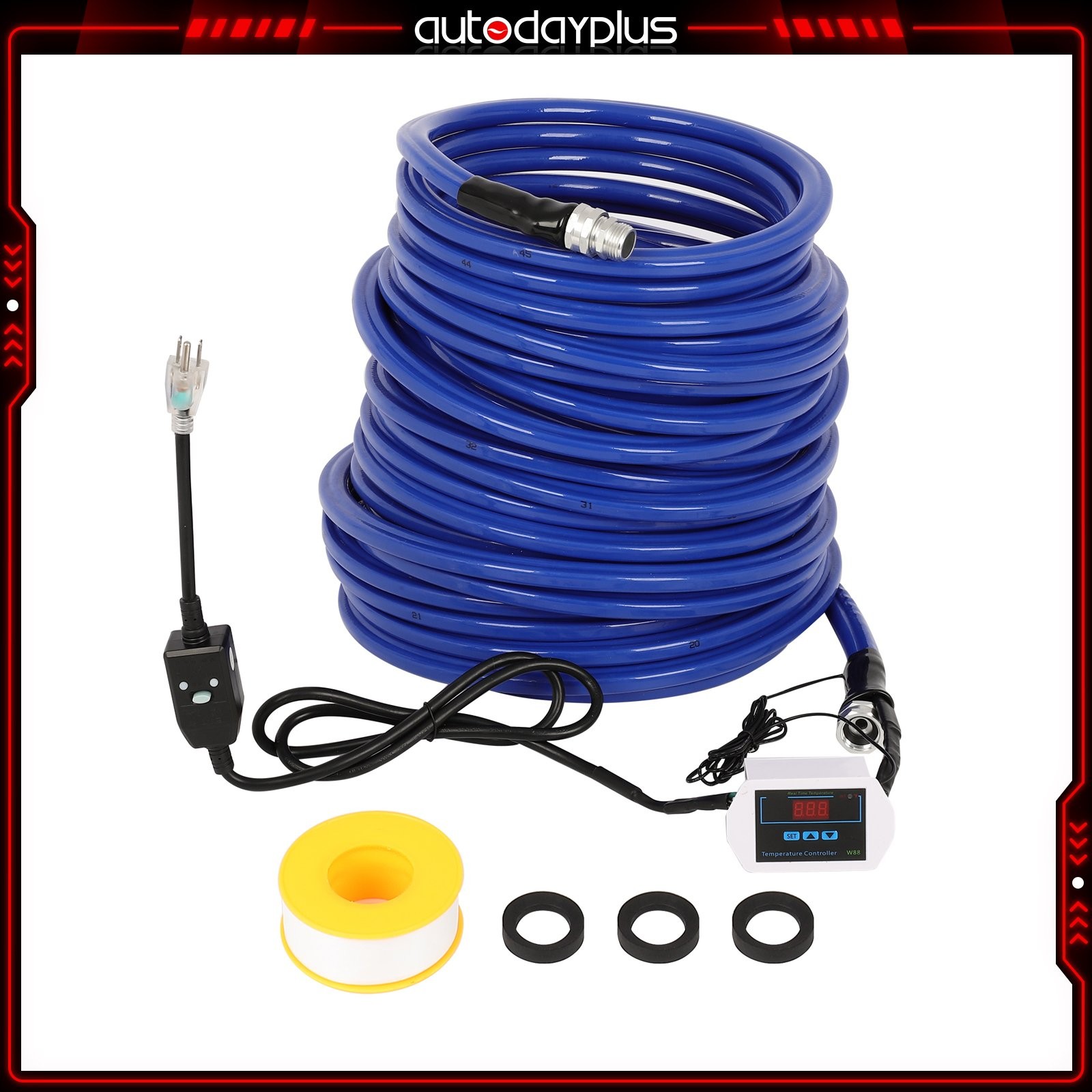 100FT Heated Water W/Digital Hose for RV-45 Antifreeze 4.0 Upgraded Energy