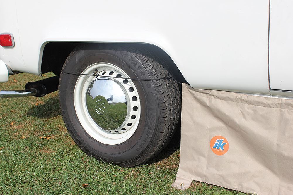 VW T2 Split 1950 – 1967 Just Kampers Awning Skirt Draught Excluder