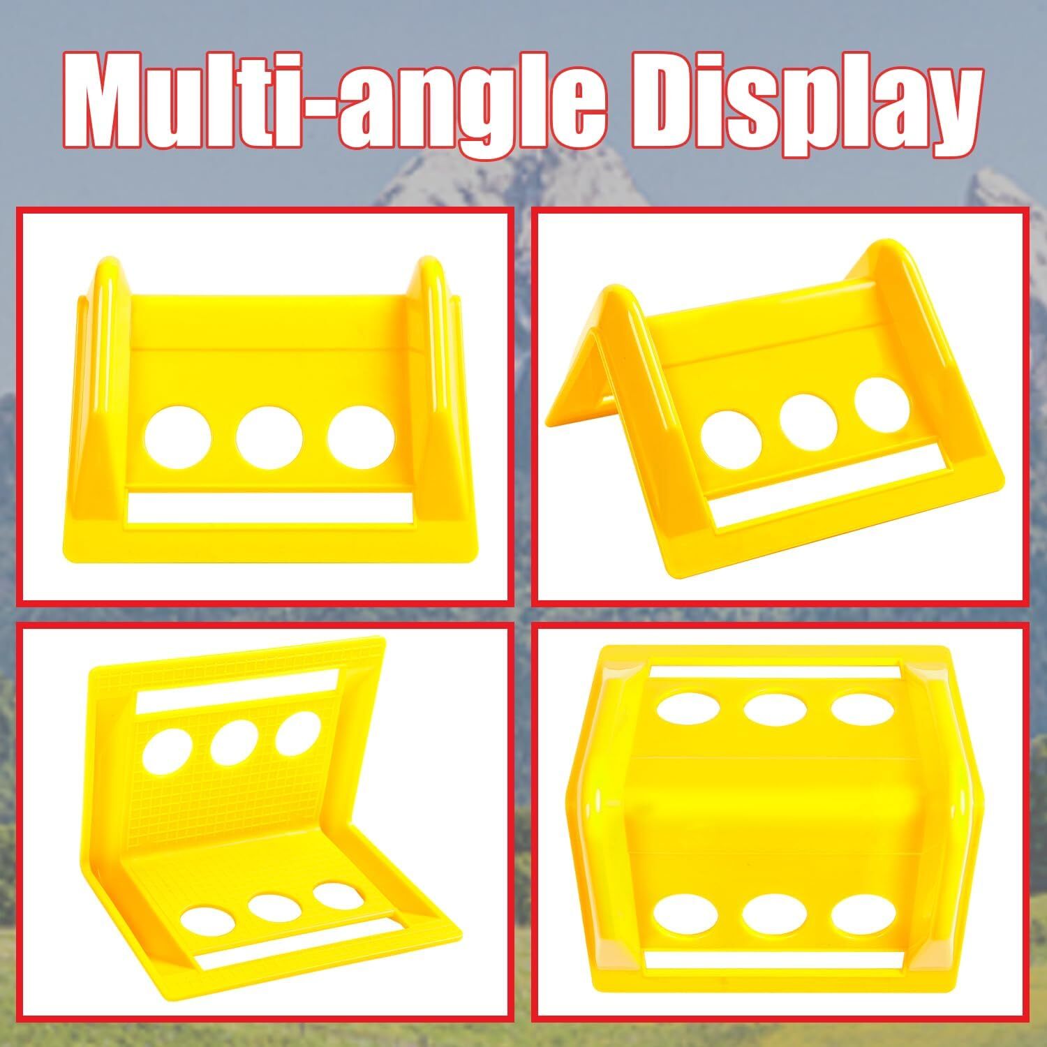 24 Pack Flatbed Edge Protectors Compatible with 4 Inch Ratchet & Winch Straps