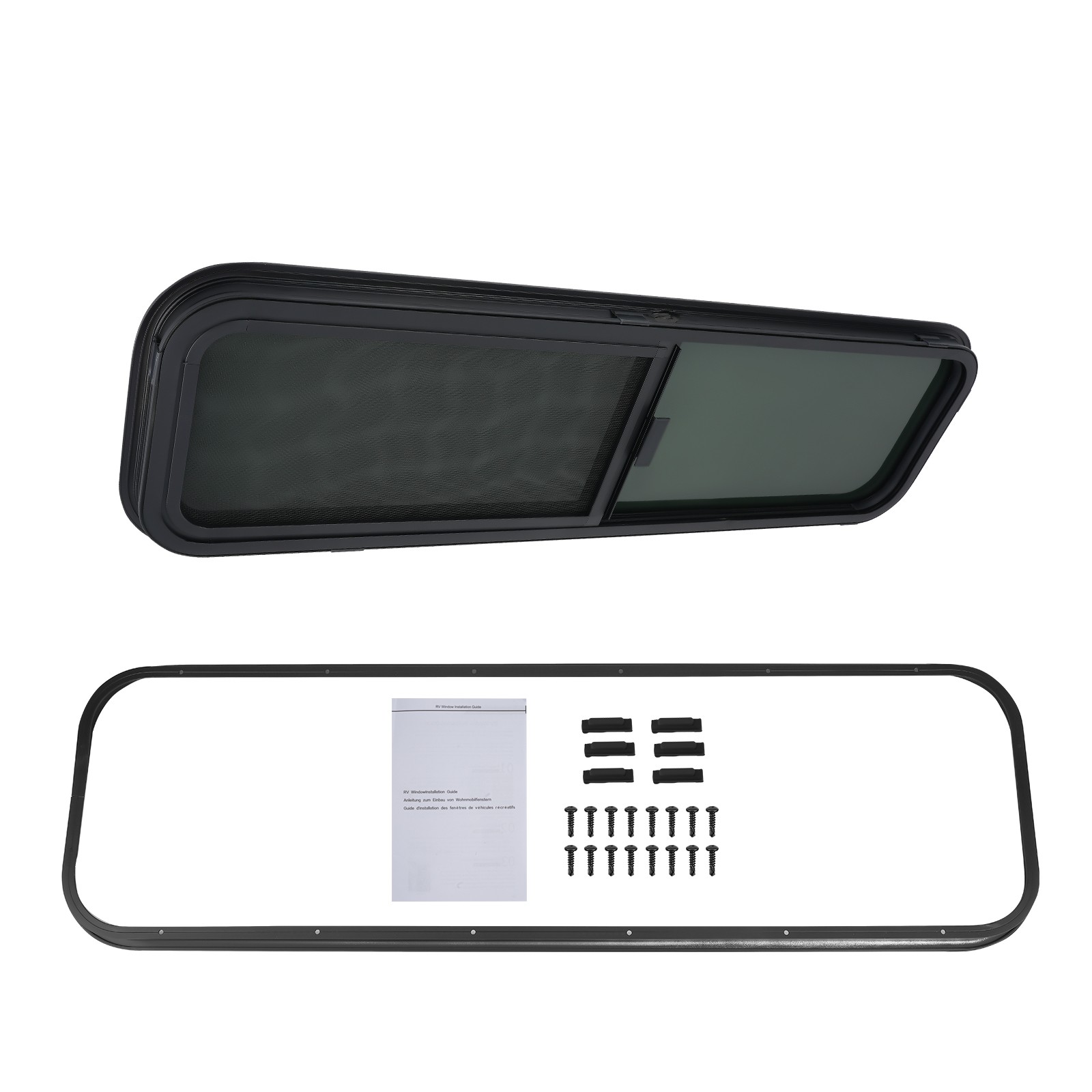 42″ W x 12″ H RV Window Horizontal for RV/Camper/Trailer/Food Truck